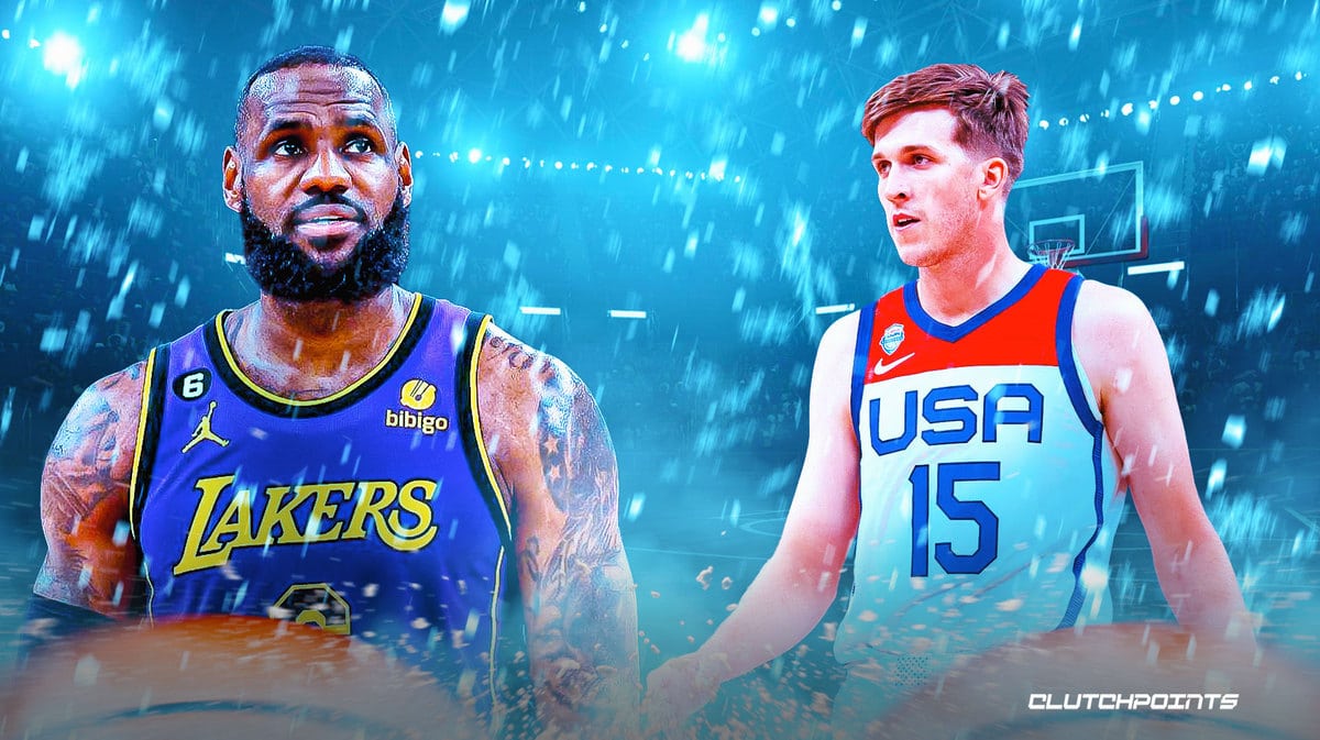 Austin Reaves, LeBron James, Lakers, Team USA, World Cup