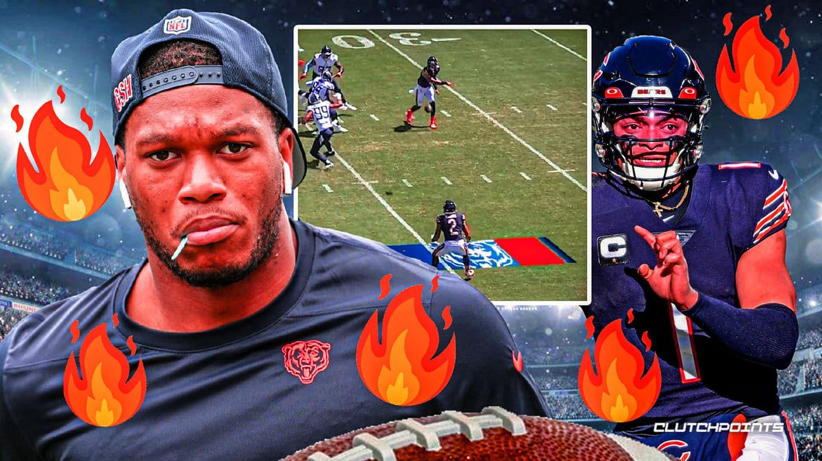 Bears, Justin Fields, DJ Moore, Bears preseason, Justin Fields DJ Moore