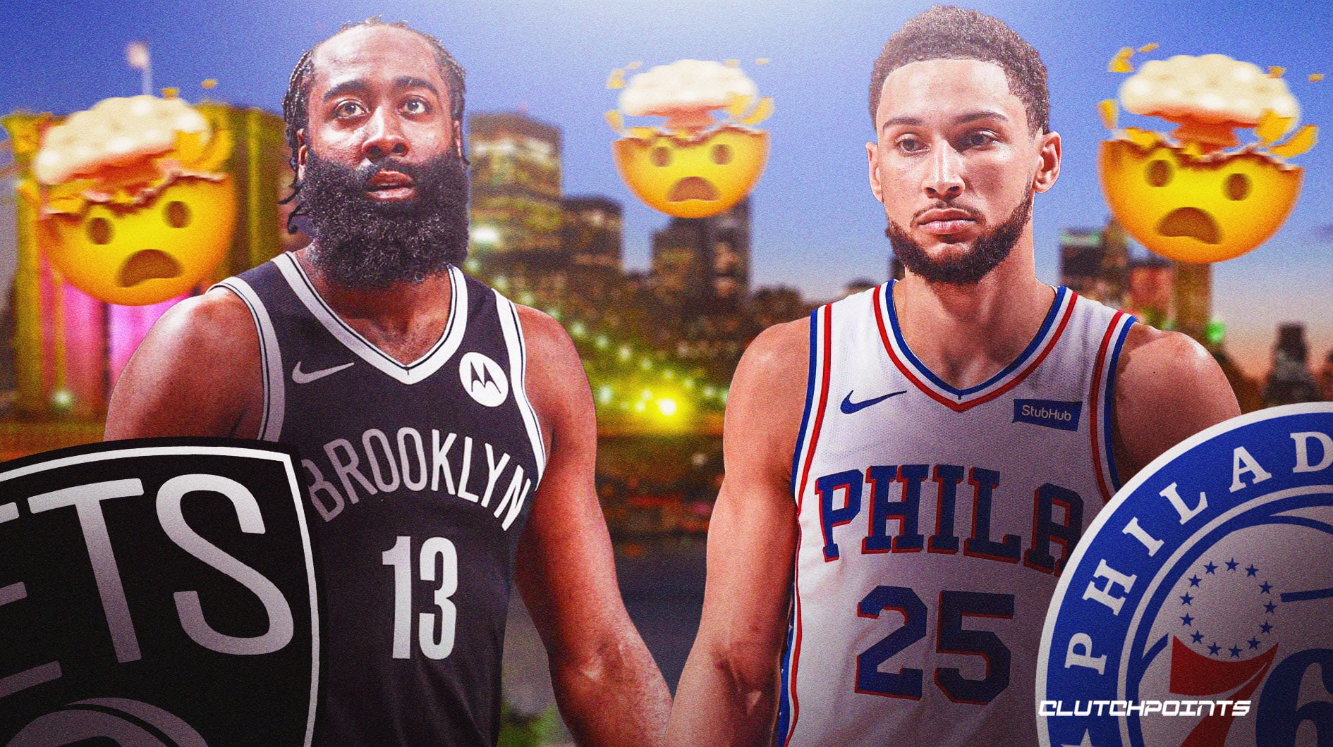 Sixers fan react to Ben Simmons-James Harden trade with the Nets - WHYY