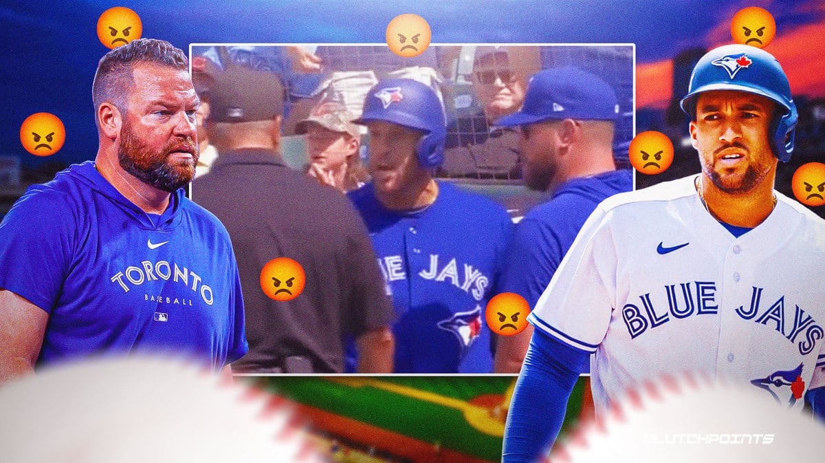 Blue Jays George Springer John Schneider Guardians ejection