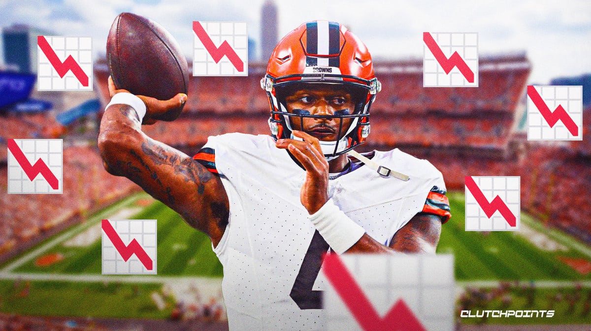 Cleveland Browns Deshaun Watson passing game 2023 NFL season