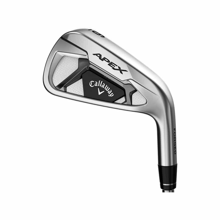 Callaway Apex 21 Irons on a white background.