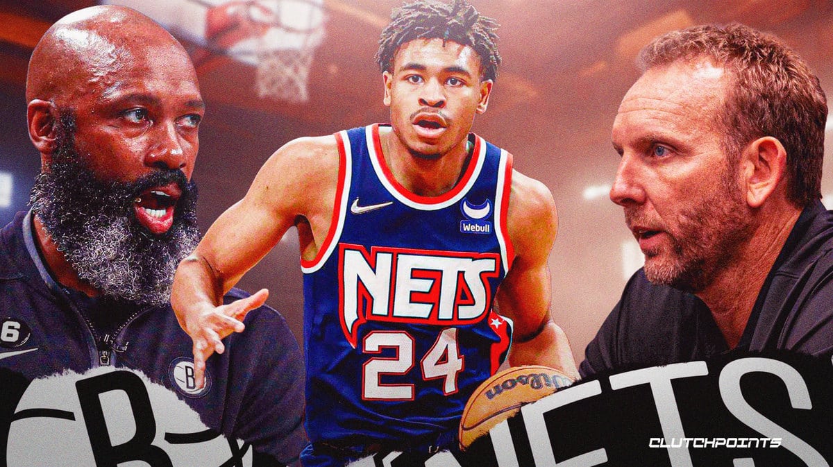 Cam Thomas, Jacque Vaughn, Sean Marks, Nets