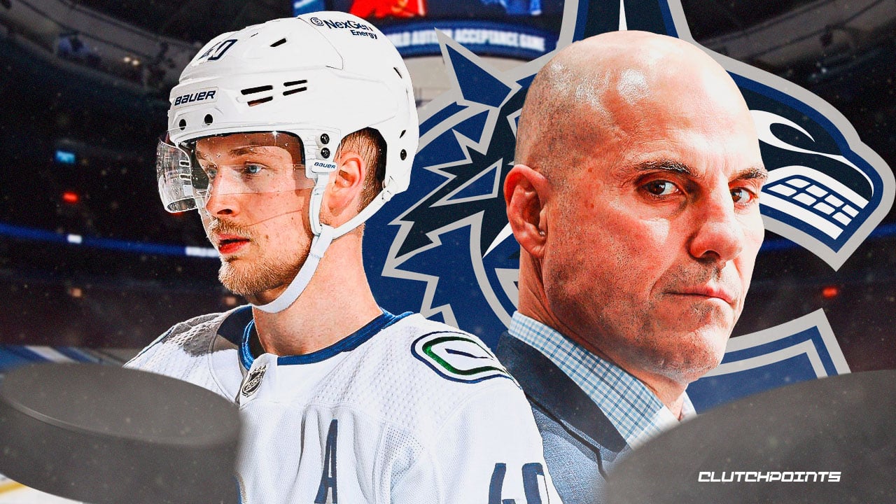 Canucks Rick Tocchet dishes on Elias Pettersson contract situation