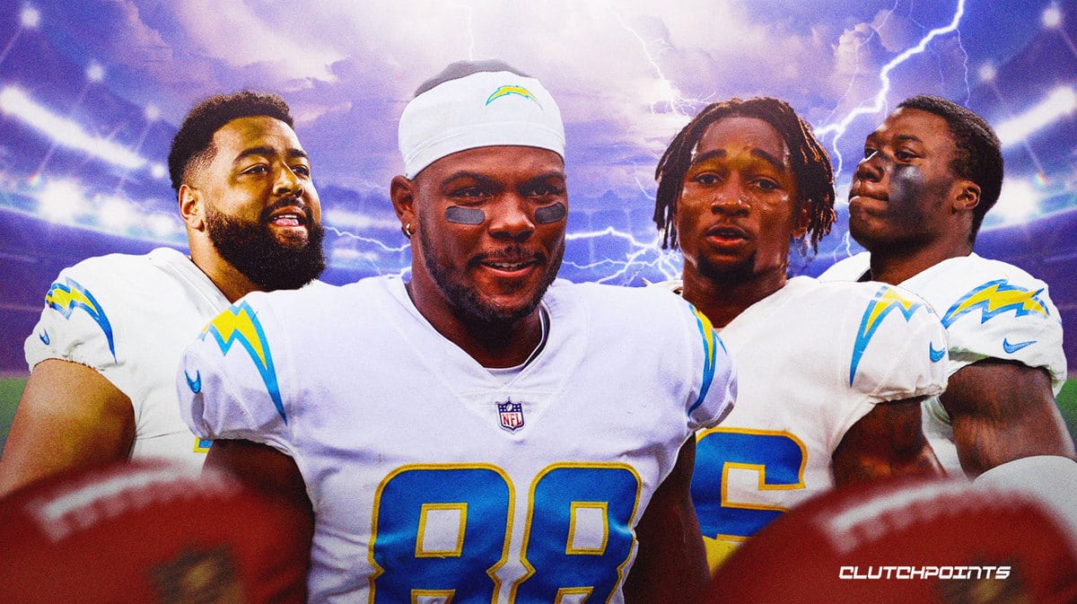 Kenneth Murray Asante Samuel Tre' McKitty Trey Pipkins NFL Training Camp