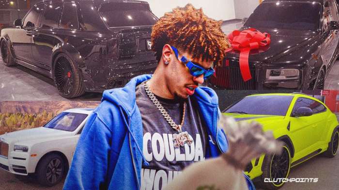 LaMelo Ball car collection, LaMelo Ball, LaMelo Ball cars