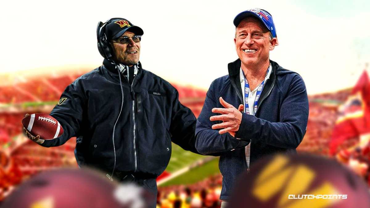 Commanders owner, Ron Rivera, Josh Harris, Dan Snyder