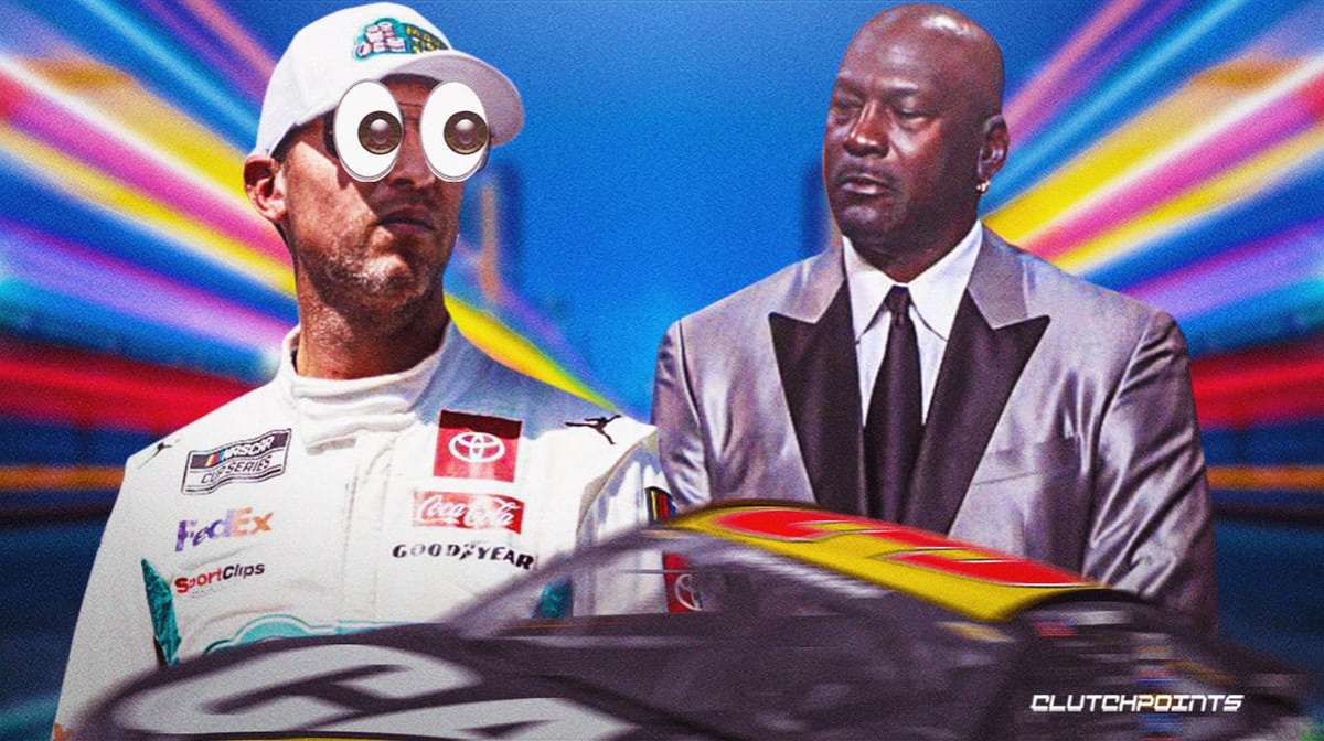 Denny Hamlin, Michael Jordan, Charlotte Hornets