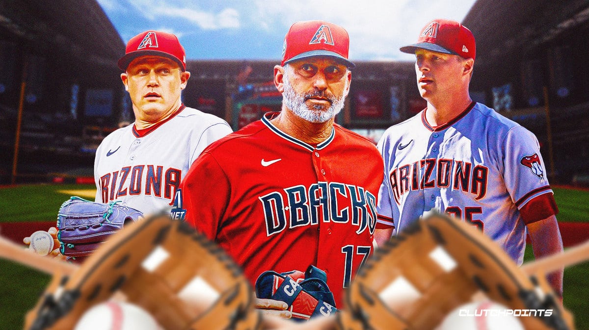 Arizona Diamondbacks, Torey Lovullo, Joe Mantiply, Paul Sewald