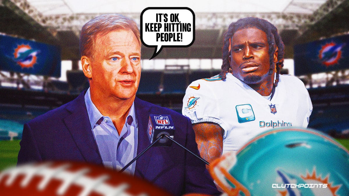 Dolphins, Tyreek Hill, Roger Goodell, NFL