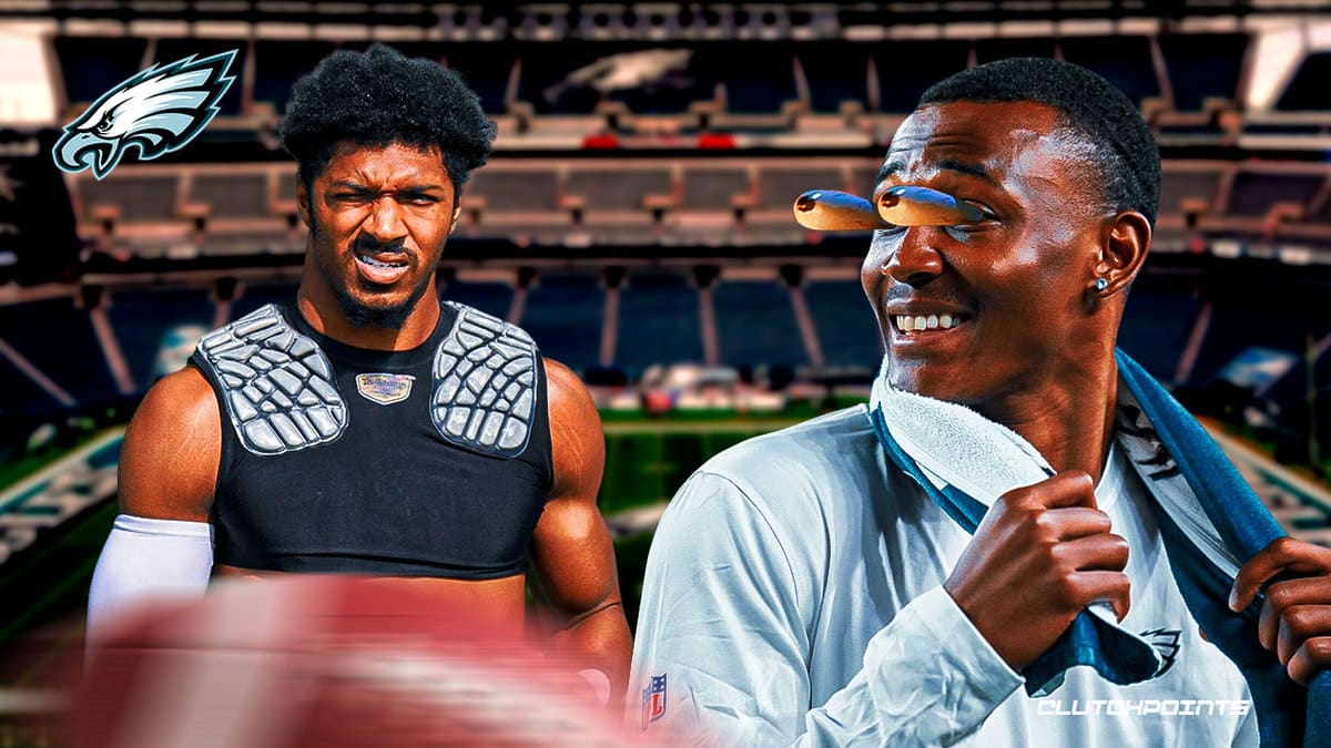 Josh Jobe, Eagles, Josh Jobe Eagles, DeVonta Smith, DeVonta Smith Eagles