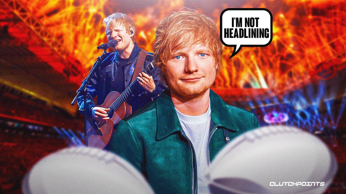Ed sheeran, ed sheeran super bowl halftime show, super bowl halftime show, ed sheeran headline