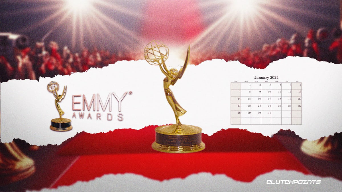 Emmys, Emmy trophy, January 2024 postponement (due to SAG-AFTRA, WGA strikes)