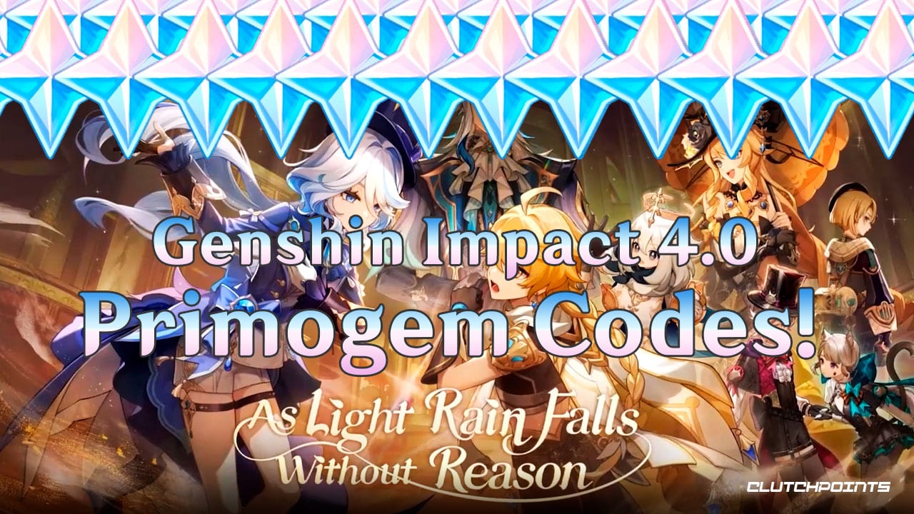 Genshin Impact 4.0 Livestream Primogem Redemption Codes