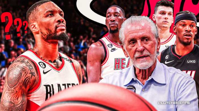 Portland Trail Blazers, Damian Lillard, NBA Rumors, Miami Heat, Pat Riley, Jimmy Butler, Tyler Herro
