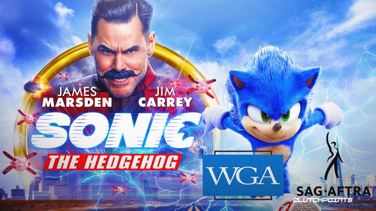 Sonic the Hedgehog, WGA, SAG AFTRA strikes