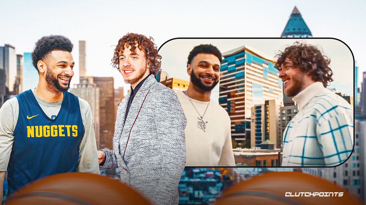 Jack Harlow, Jamal Murray, Nuggets