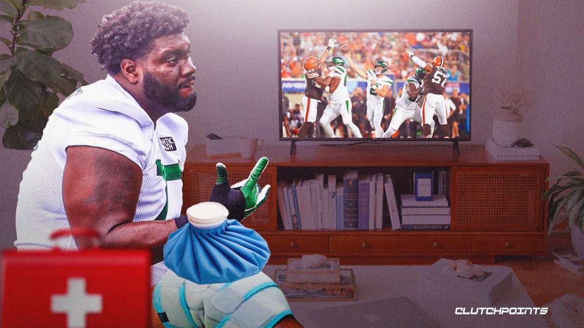 Jets, Mekhi Becton, Robert Saleh, Mekhi Becton injury, Mekhi Becton Jets