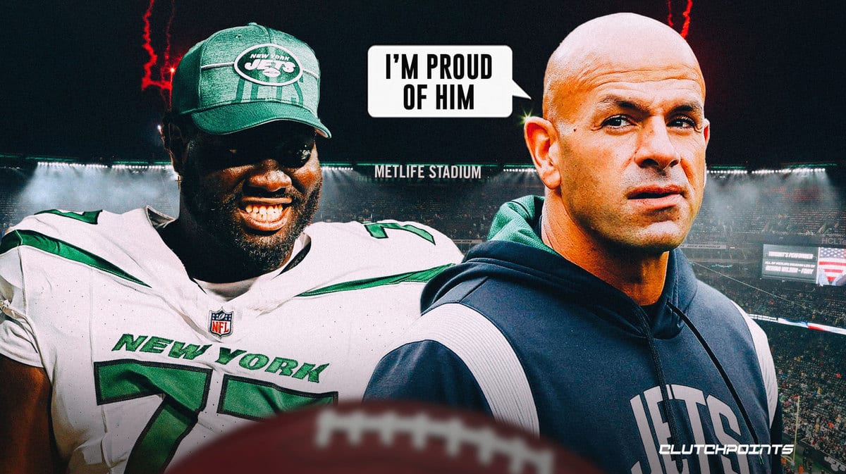 Jets, Robert Saleh, Mekhi Becton
