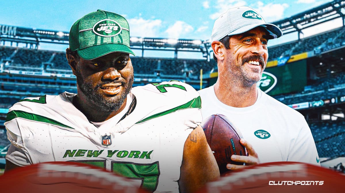 New York Jets, Mekhi Becton, Aaron Rodgers