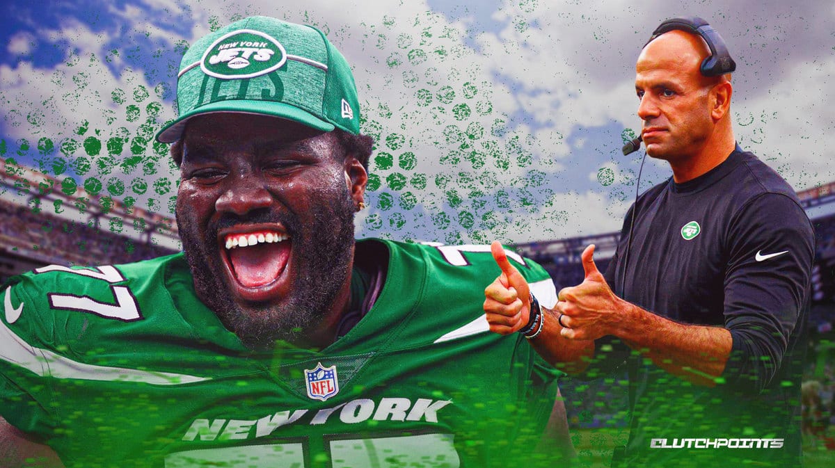 Jets, Mekhi Becton, Robert Saleh