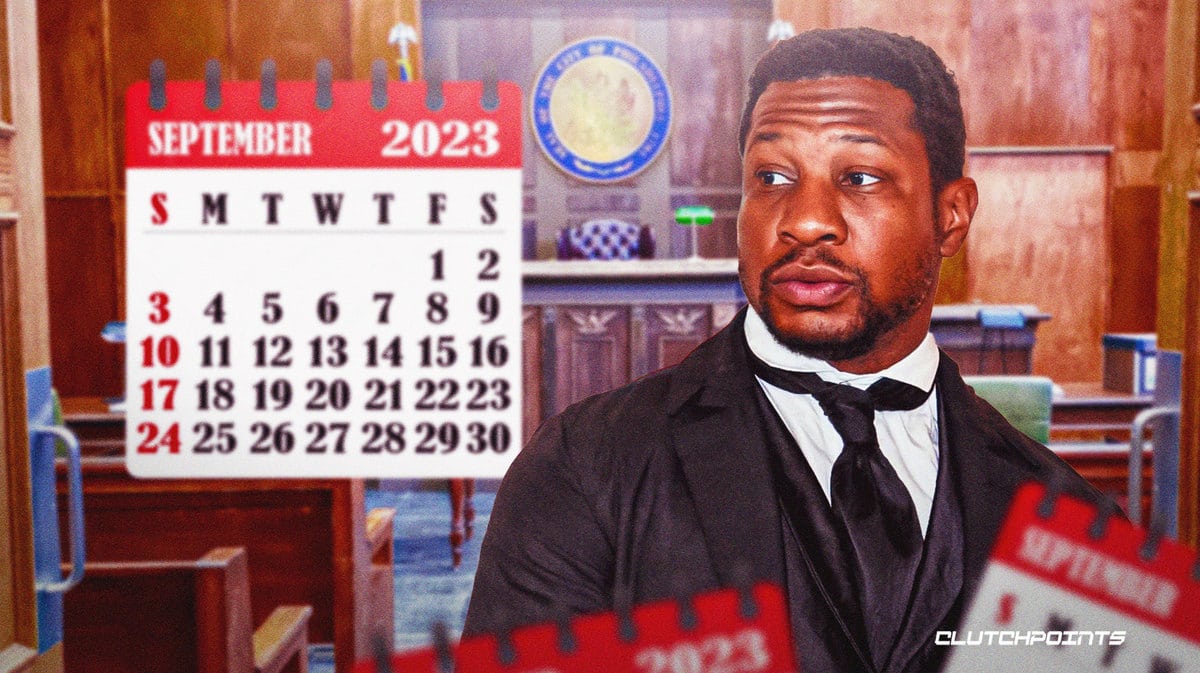 September 2023, courtroom (trial), Jonathan Majors
