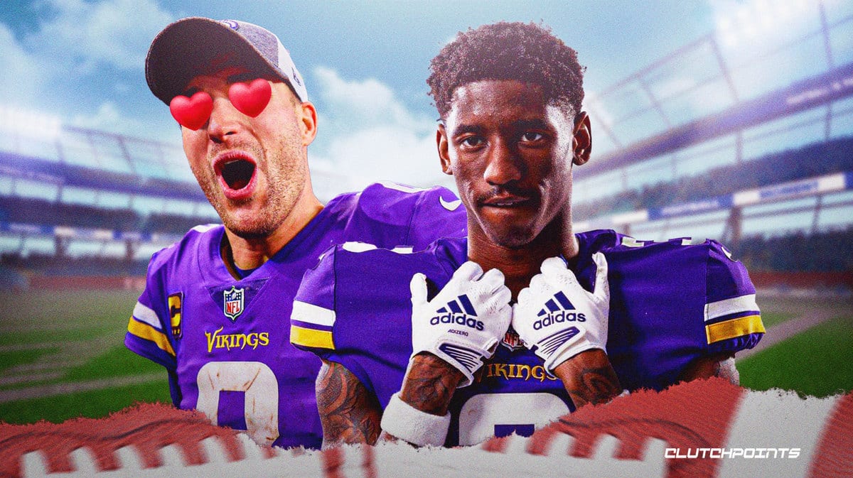Jordan Addison, Vikings, Kirk Cousins, Justin Jefferson