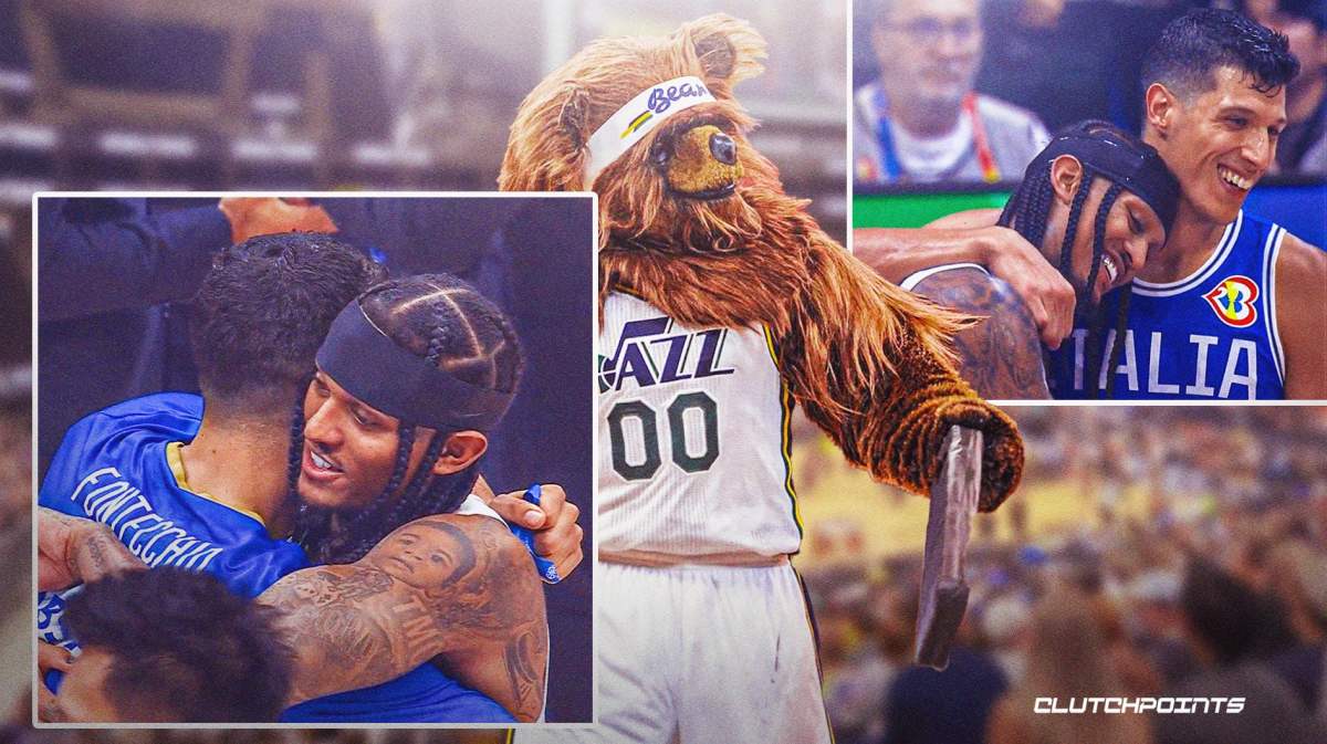 Jordan Clarkson, Simone Fontecchio, FIBA World Cup, Jazz