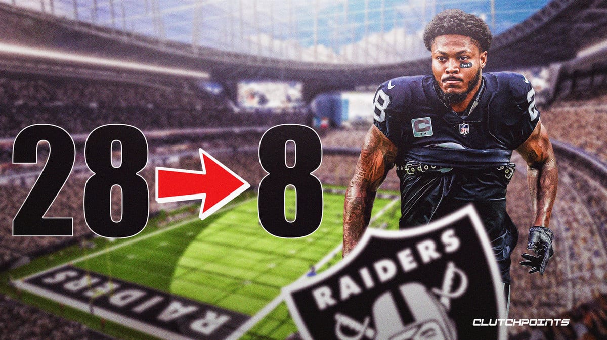 Josh Jacobs set to change Las Vegas Raiders jersey number