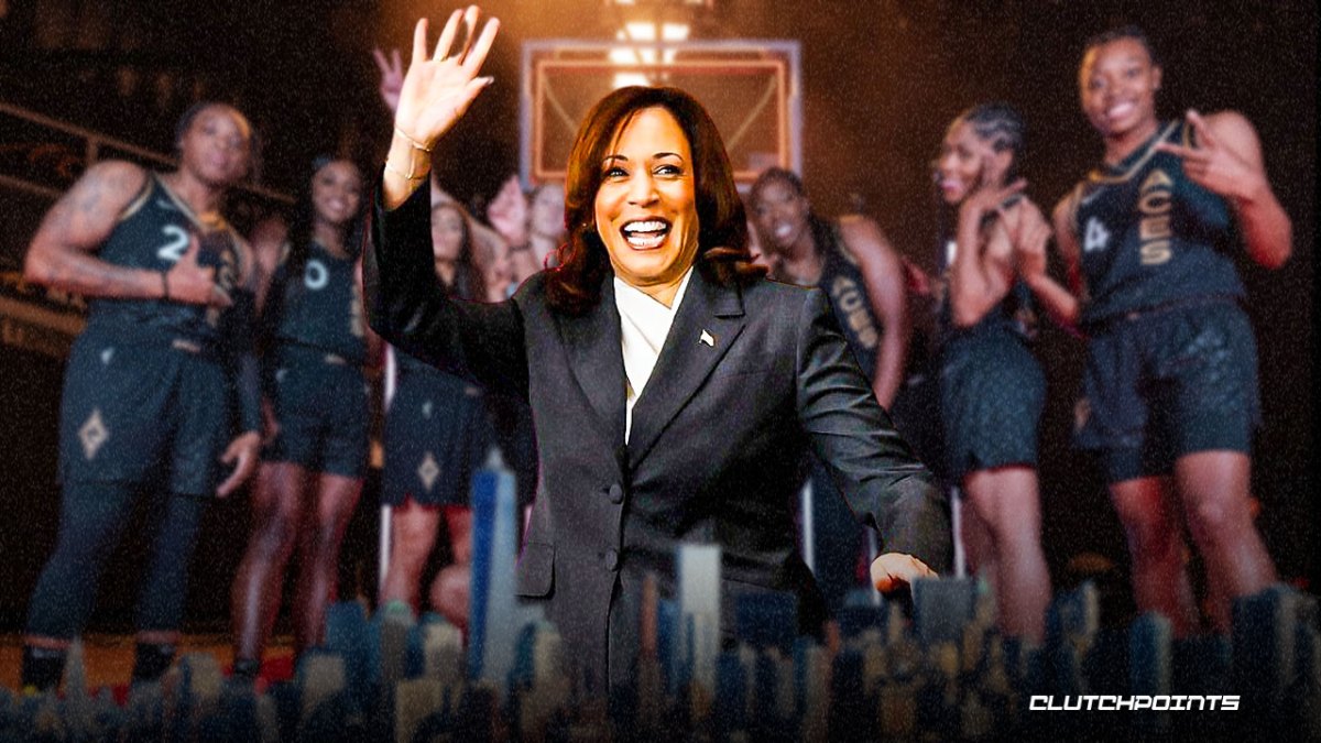 Kamala Harris, A'ja Wilson, Aces, Aces White House