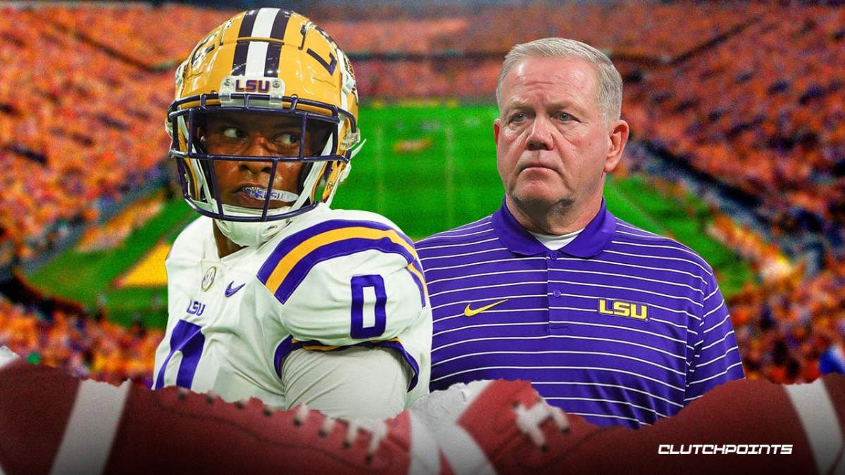 LSU football, Florida State football, Tigers, Brian Kelly, Maason Smith