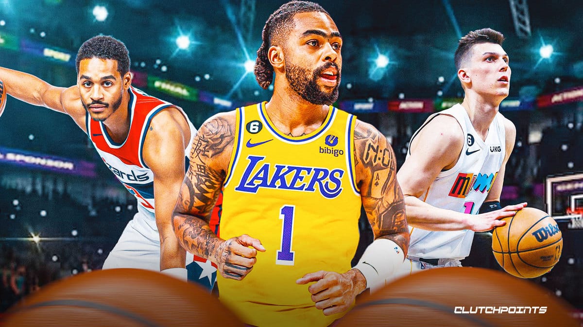 Lakers, D'Angelo Russell, Tyler Herro, Patrick Beverley, Jordan Poole