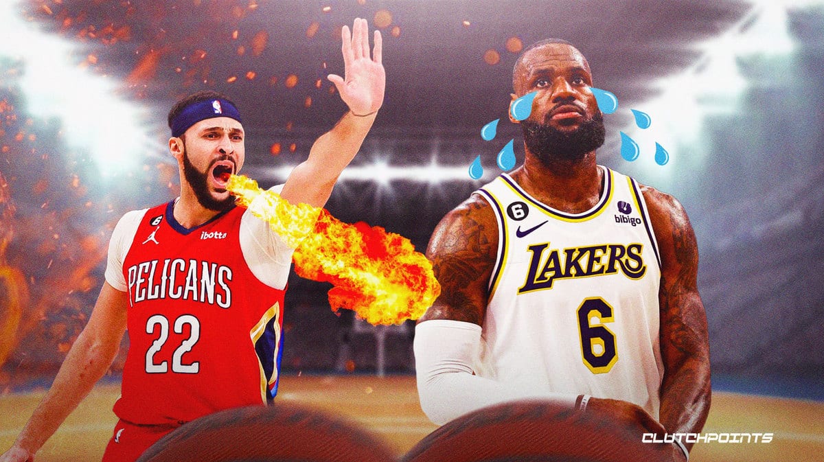Larry Nance Jr., LeBron James, Los Angeles Lakers