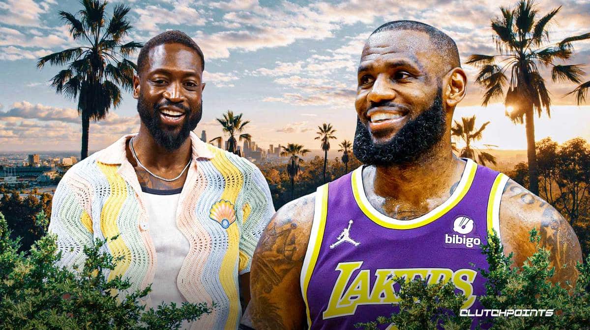 LeBron James, Los Angeles Lakers, Dwyane Wade, Miami Heat