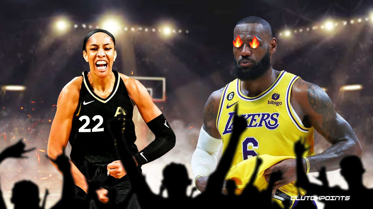 LeBron James, A'ja Wilson, Lakers, Aces
