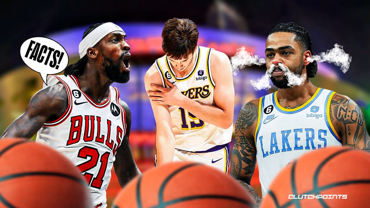 Patrick Beverley, D'Angelo Russell, Austin Reaves, Los Angeles Lakers, Austin Reaves killer