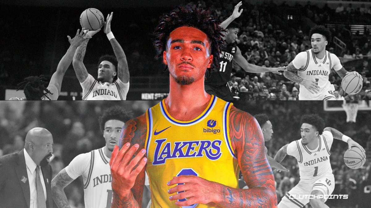 Jalen Hood-Schifino, Lakers, Jalen Hood-Schifino Lakers, Indiana basketball, Jalen Hood-Schifino Indiana basketball