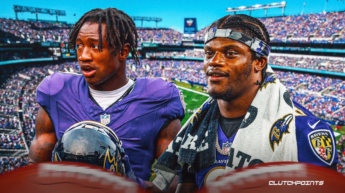 Lamar Jackson, Zay Flowers, Baltimore Ravens