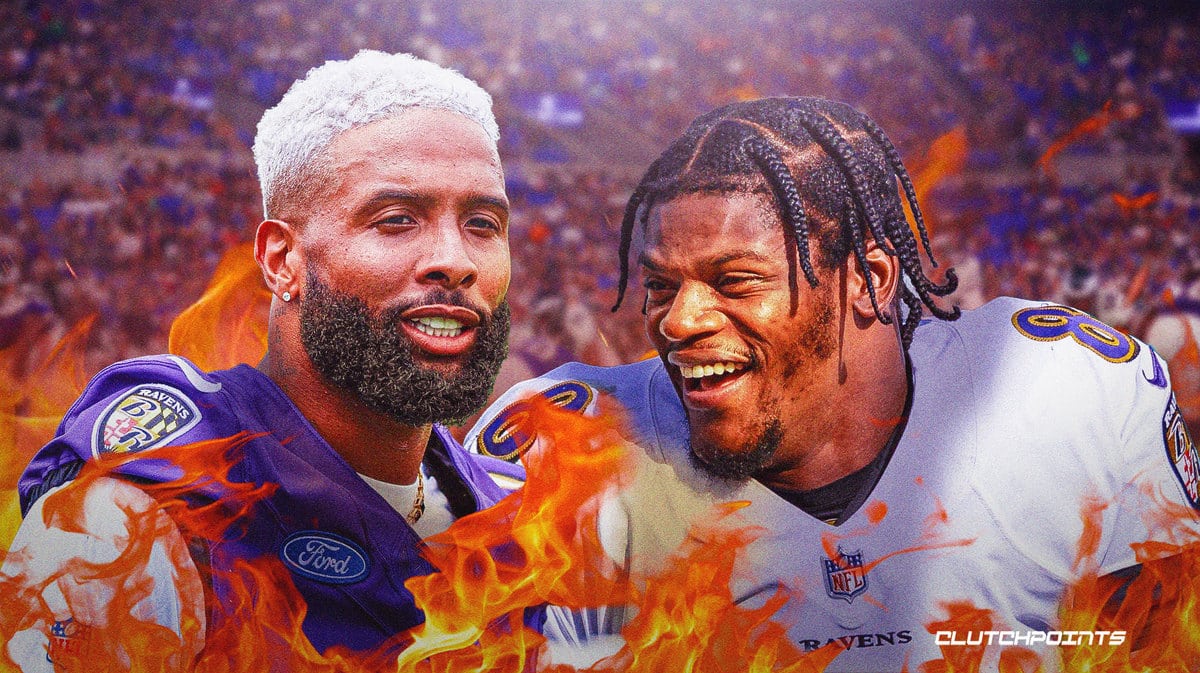 Lamar Jackson, Baltimore Ravens, Odell Beckham Jr.