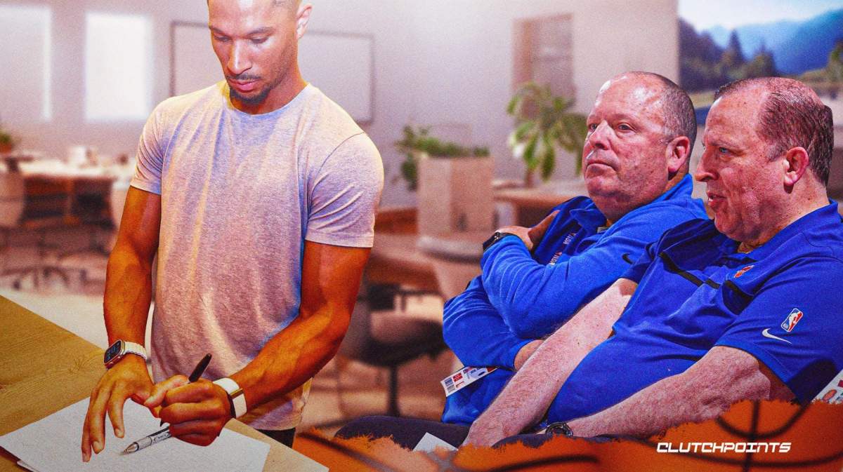 Josh Hart, Leon Rose, Tom Thibodeau, New York Knicks