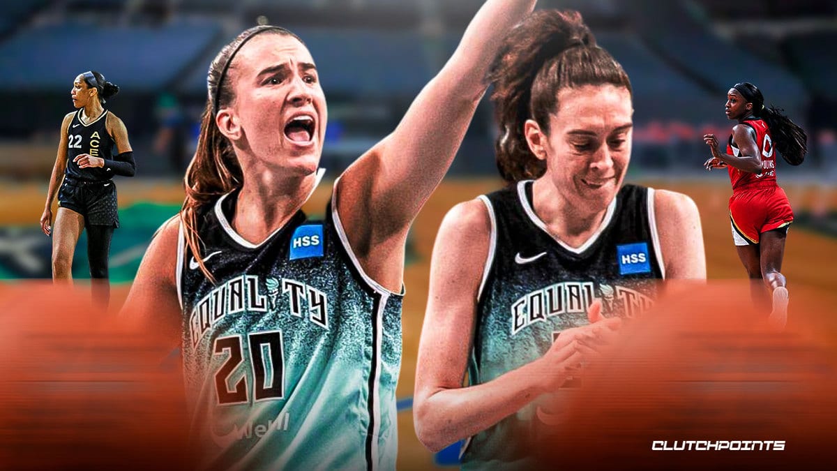 New York Liberty, Sabrina Ionescu, Breanna Stewart, Las Vegas Aces