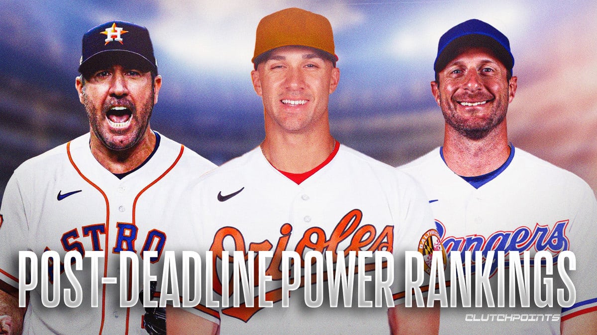 MLB Power Rankings: Where each team stands after trade deadline