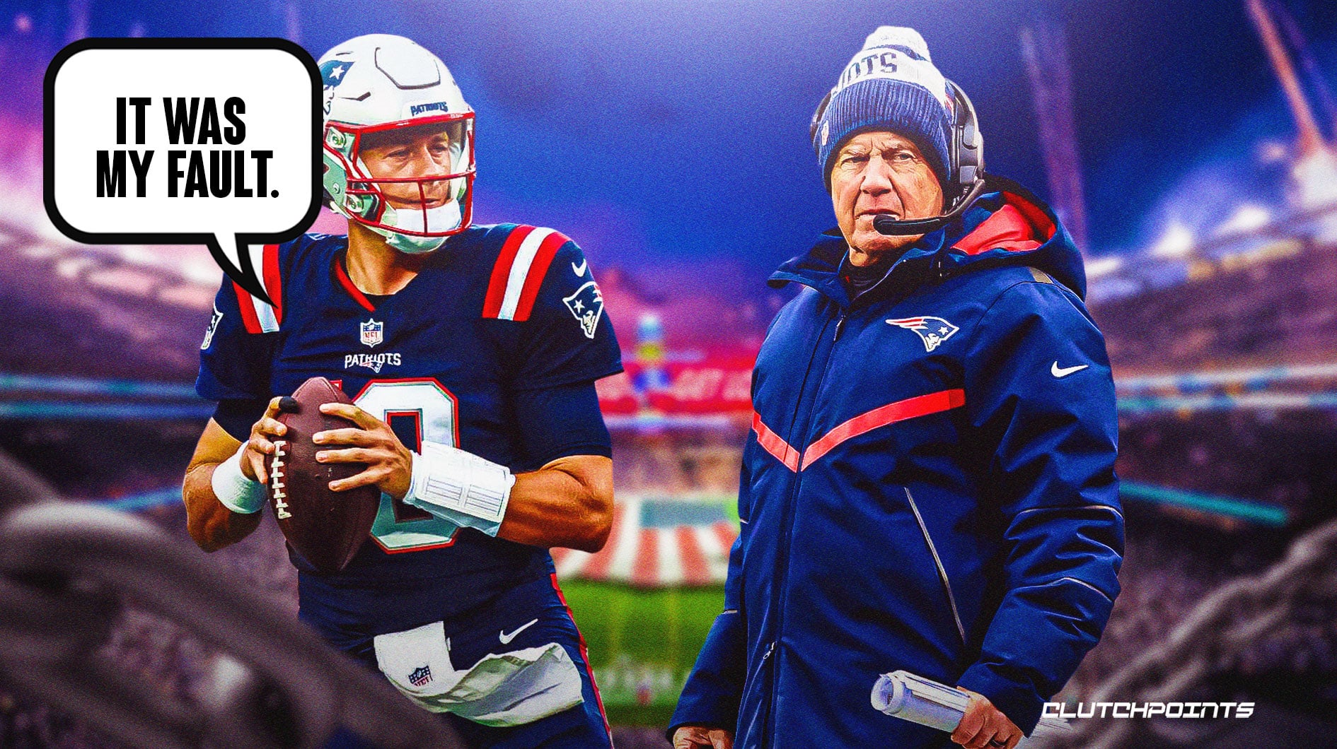 Bill's Bull: New England Patriots' Belichick to Blame for Mac