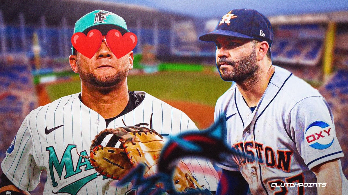 Yuli Gurriel and Jose Altuve tried on the Astros' new Gurriel