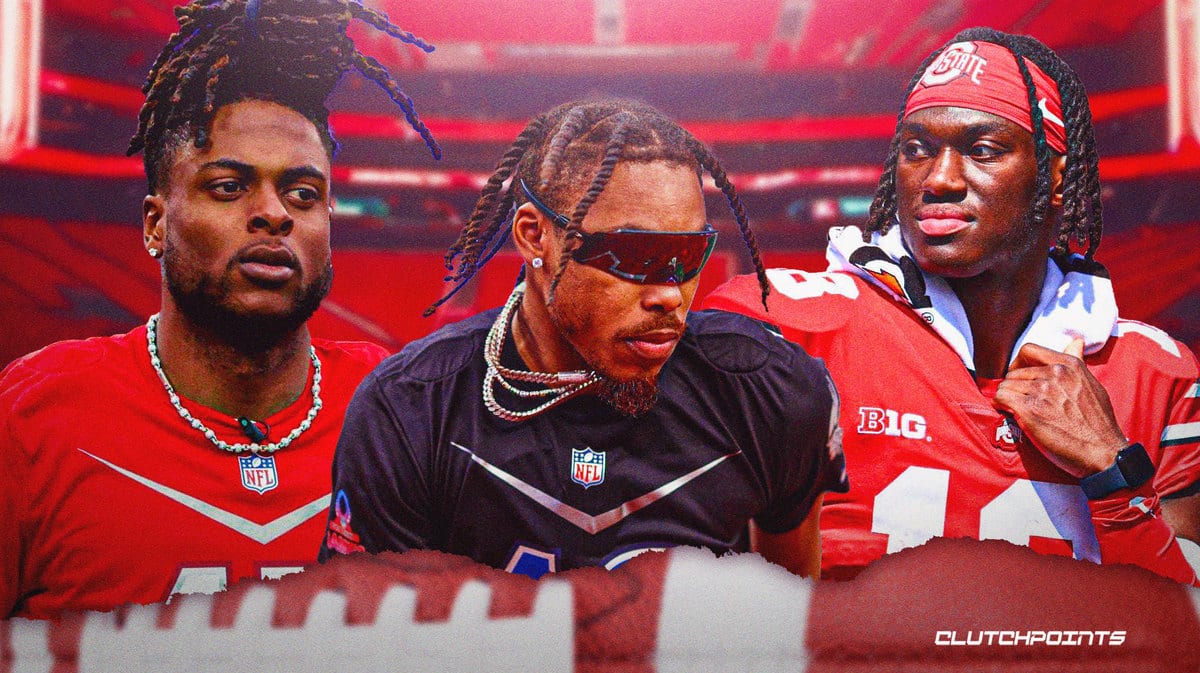 Davante Adams, Justin Jefferson, Marvin Harrison Jr.