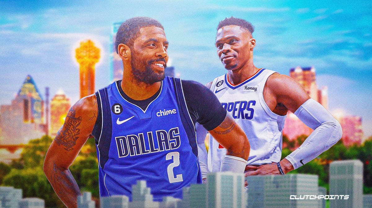 Kyrie Irving and Russell Westbrook