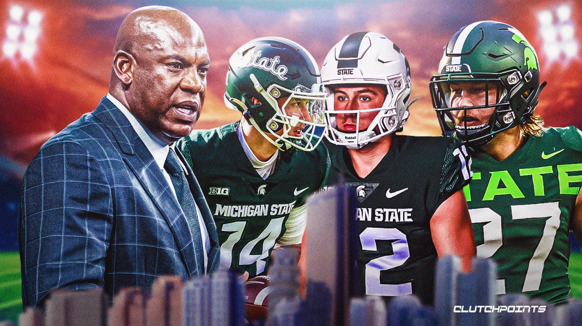 Michigan State football, Mel Tucker, Noah Kim, Katin Houser, Sam Leavitt