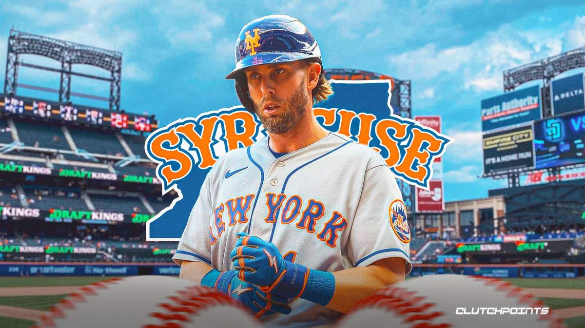 Mets, Brett Baty, Triple-A Syracuse, Brett Baty sent down, NL East