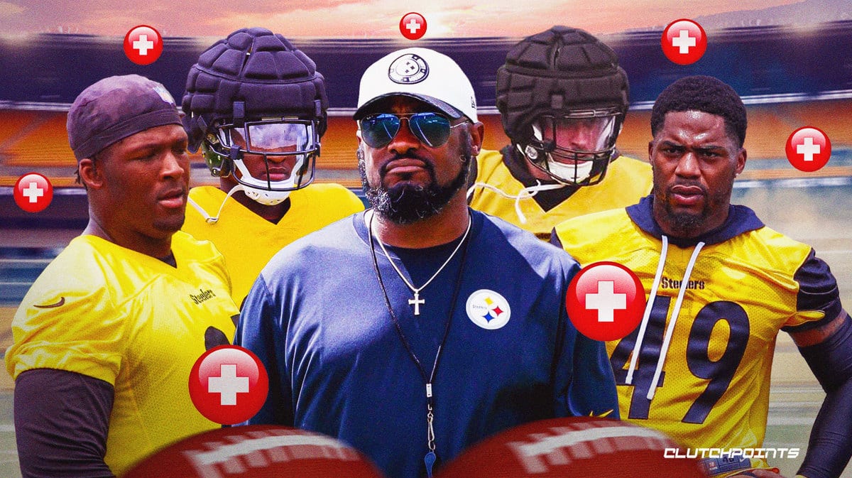 Mike Tomlin, Steelers, injury, injuries, Keeanu Benton, Chappelle Russell, Nick Kwiatkowski, Duke Dawson