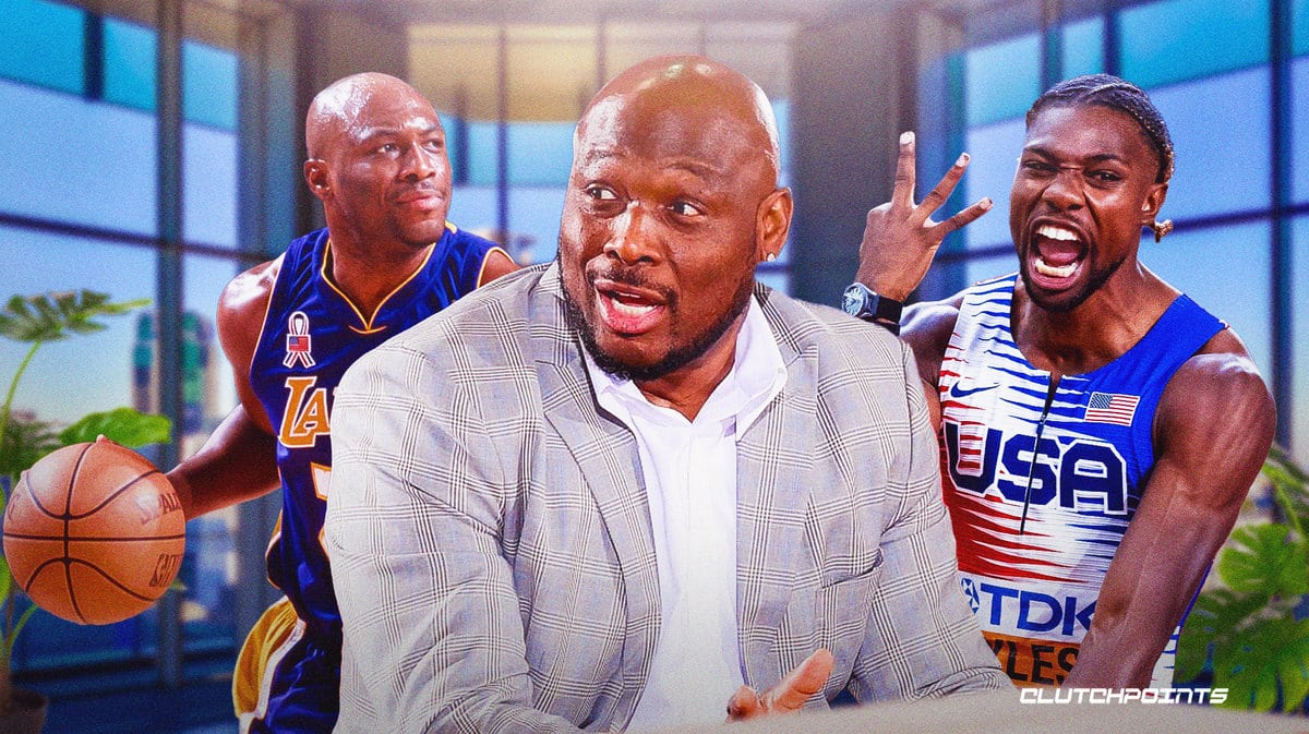 Mitch Richmond, NBA, NBA world champions, world champ, Noah Lyles, Lakers